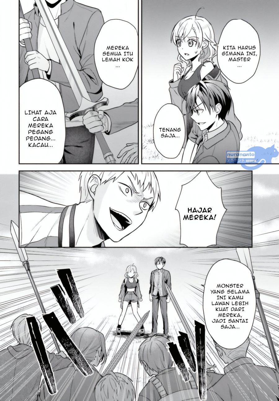 Baca Negatte mo Nai Tsuihou Go kara no Slow Life? Intai Shita Hazu ga Nariyuki de Bishoujo Gal no Shishou ni Nattara Naze ka Mechakucha Natsukareta Chapter 5 Bahasa Indonesia page 38