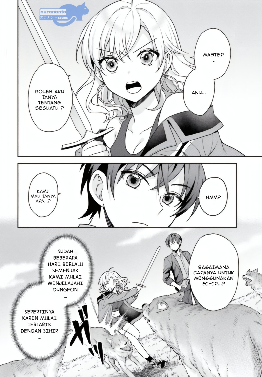 Baca Negatte mo Nai Tsuihou Go kara no Slow Life? Intai Shita Hazu ga Nariyuki de Bishoujo Gal no Shishou ni Nattara Naze ka Mechakucha Natsukareta Chapter 5 Bahasa Indonesia page 10