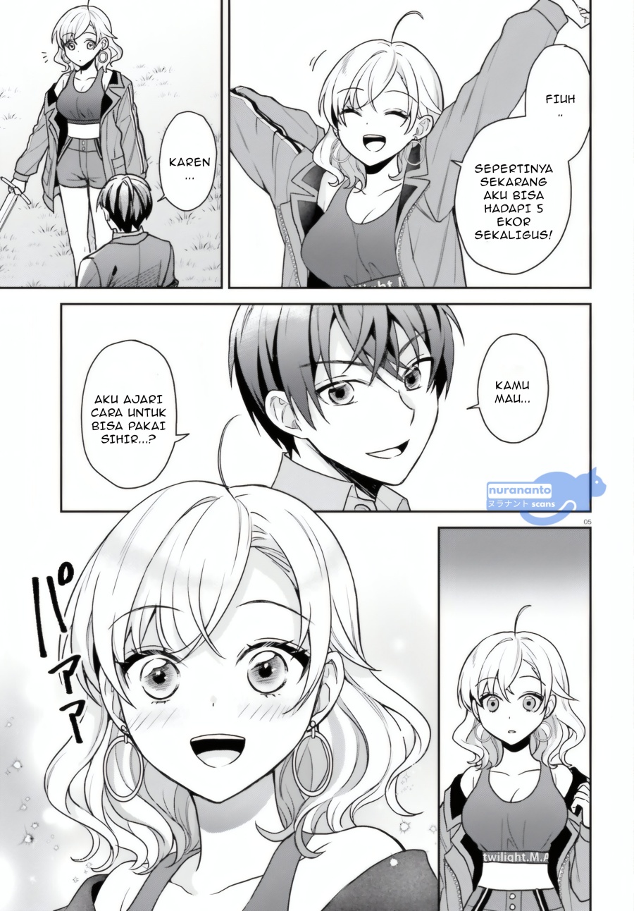 Baca Negatte mo Nai Tsuihou Go kara no Slow Life? Intai Shita Hazu ga Nariyuki de Bishoujo Gal no Shishou ni Nattara Naze ka Mechakucha Natsukareta Chapter 5 Bahasa Indonesia page 16