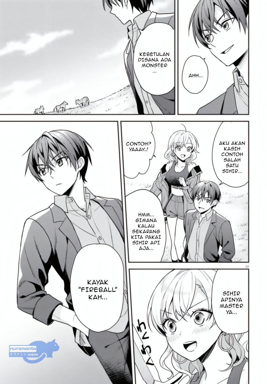 Baca Negatte mo Nai Tsuihou Go kara no Slow Life? Intai Shita Hazu ga Nariyuki de Bishoujo Gal no Shishou ni Nattara Naze ka Mechakucha Natsukareta Chapter 5 Bahasa Indonesia page 20