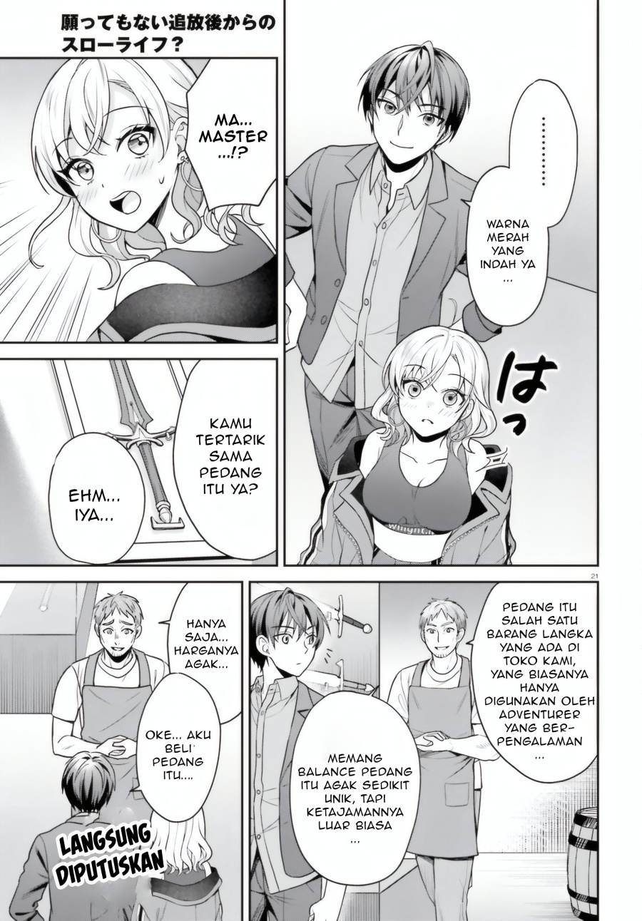 Negatte mo Nai Tsuihou Go kara no Slow Life? Intai Shita Hazu ga Nariyuki de Bishoujo Gal no Shishou ni Nattara Naze ka Mechakucha Natsukareta Chapter 6 - Page 20