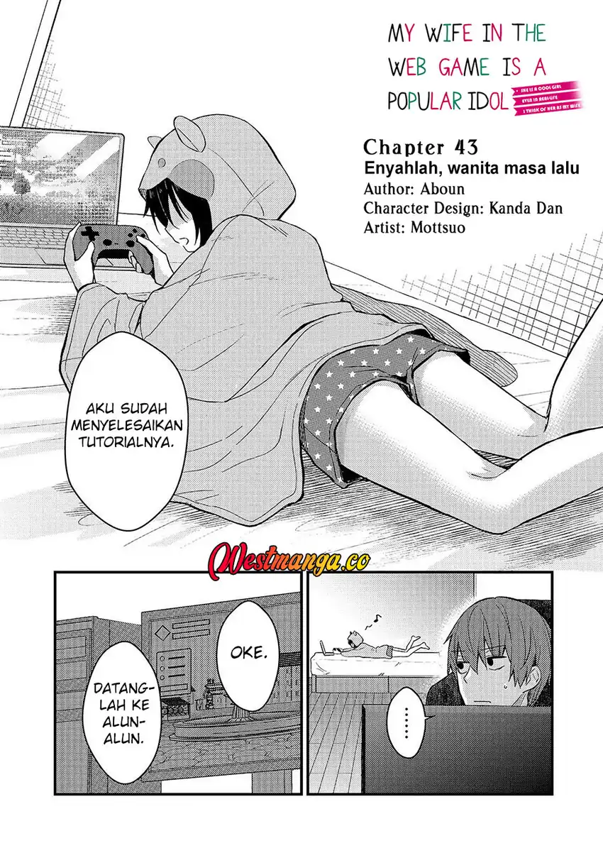 Baca Netoge no Yome ga Ninki Idol datta - Chapter 43 halaman 2