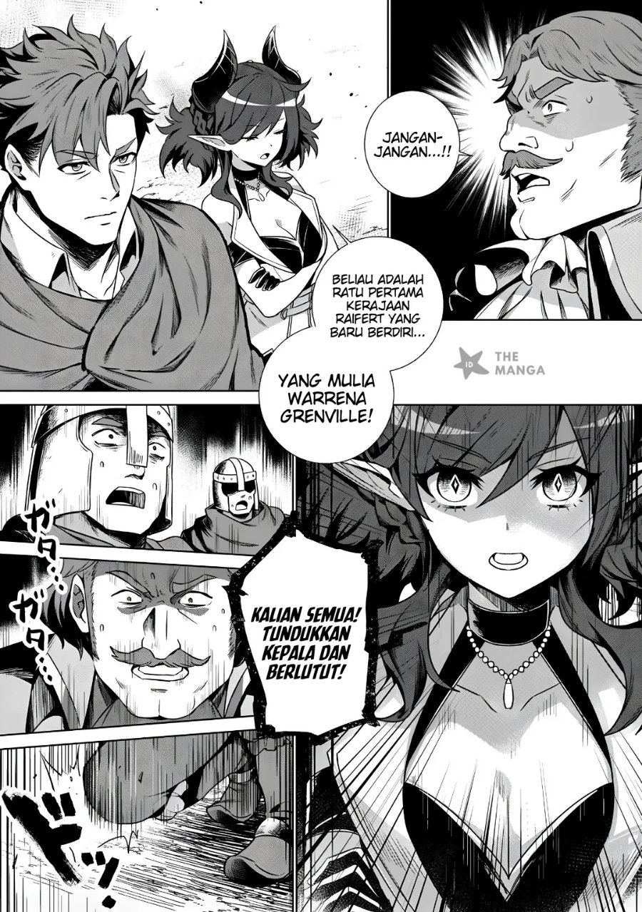Netorare Tsuihousareta Saikyou Kishi Danchou No Ossan, Katainaka De Eiyuu Ni Matsuriagerareru Chapter 12.1 - Page 10