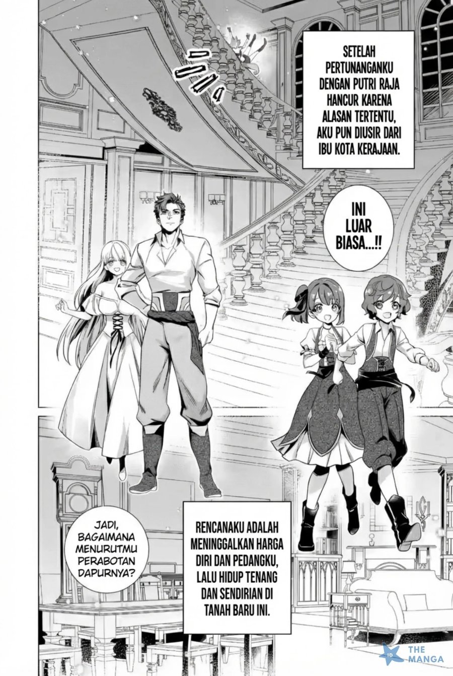 Baca Netorare Tsuihousareta Saikyou Kishi Danchou No Ossan, Katainaka De Eiyuu Ni Matsuriagerareru - Chapter 6.1 halaman 7