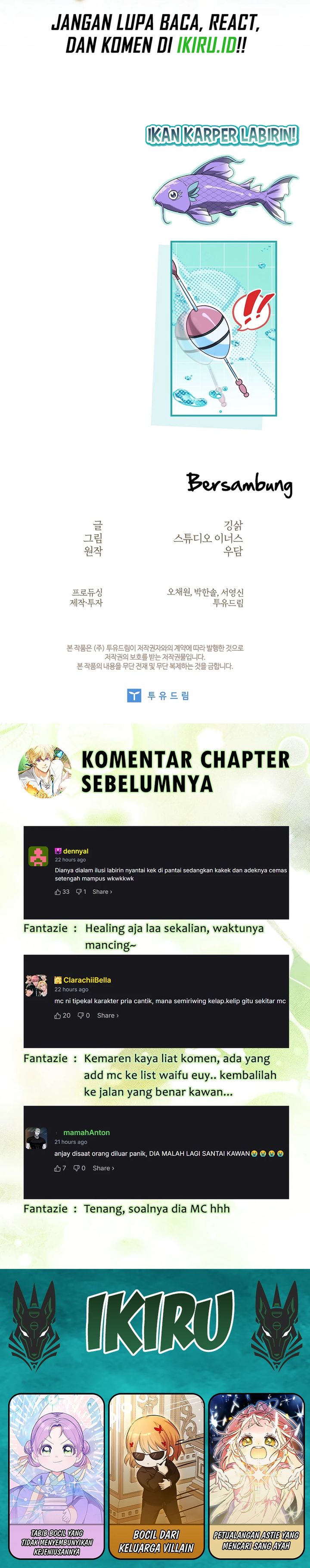 Baca Never Mind the Heir, I'll Focus On Healing - Chapter 22 halaman 36