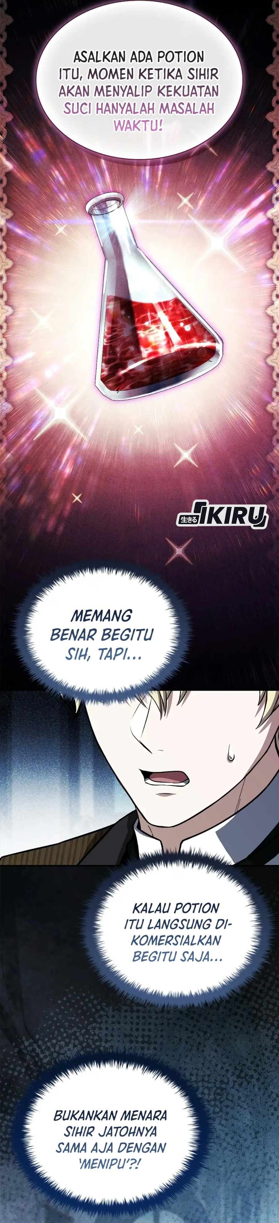 Halaman 37 dari Never Mind the Heir, I’ll Focus On Healing Chapter 29