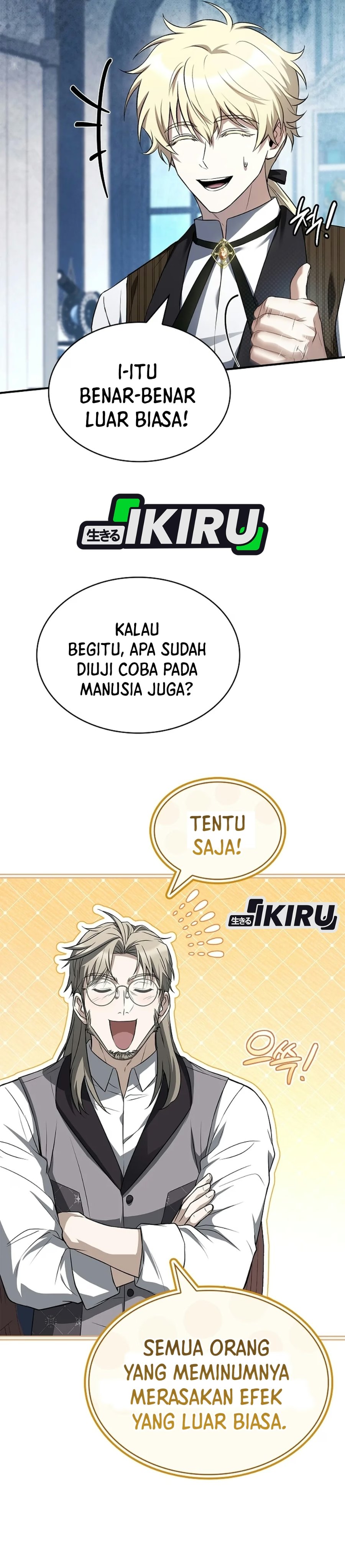 Halaman 38 dari Never Mind the Heir, I’ll Focus On Healing Chapter 29