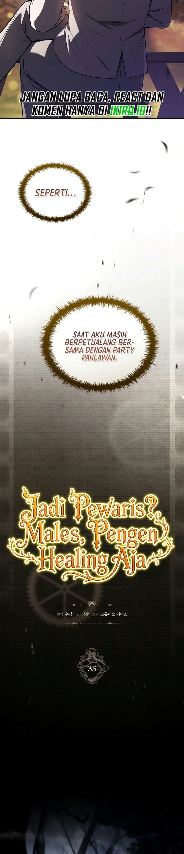 Never Mind the Heir, I'll Focus On Healing Chapter 35 - Page 9