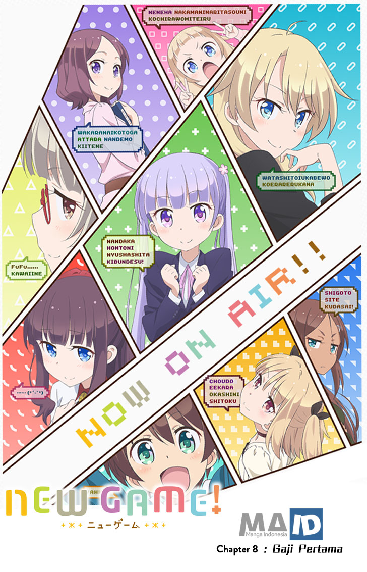 Baca New Game! - Chapter 8 halaman 1