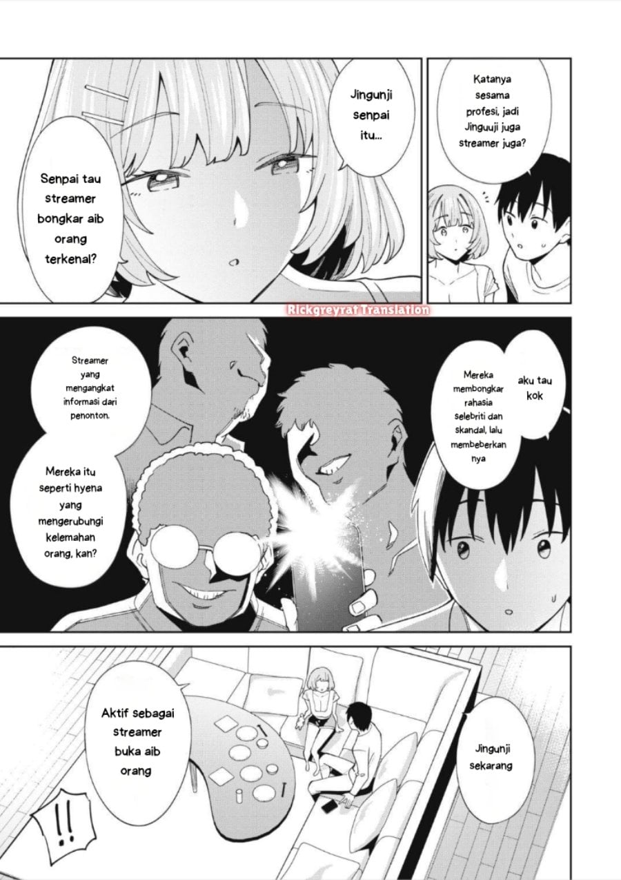 Baca Ninki Haishinsha-tachi no Manager ni Nattara, Zen'in Moto-kano datta - Chapter 3.2 halaman 2
