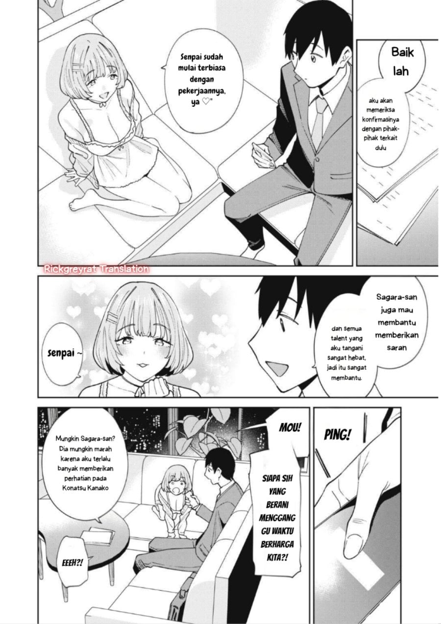 Baca Ninki Haishinsha-tachi no Manager ni Nattara, Zen'in Moto-kano datta - Chapter 4.1 halaman 5