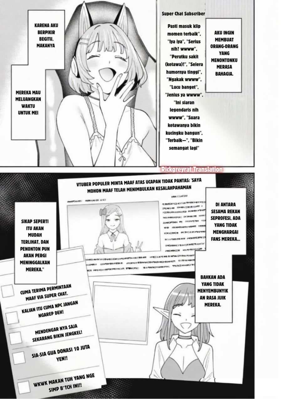 Baca Ninki Haishinsha-tachi no Manager ni Nattara, Zen'in Moto-kano datta - Chapter 4.3 halaman 14
