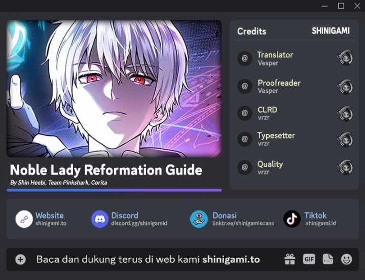 Baca Noble Lady Reformation Guide Chapter 10 Bahasa Indonesia page 6