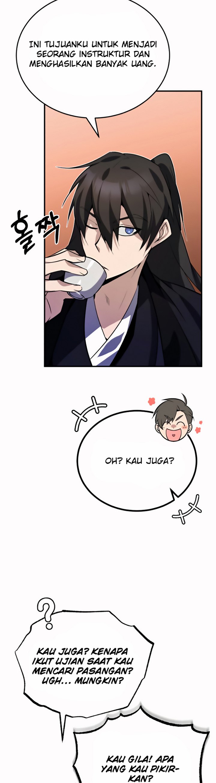 Baca Number One Star Instructor Master Baek (One Hit Teacher, Master Baek) Chapter 12.2 Bahasa Indonesia page 32