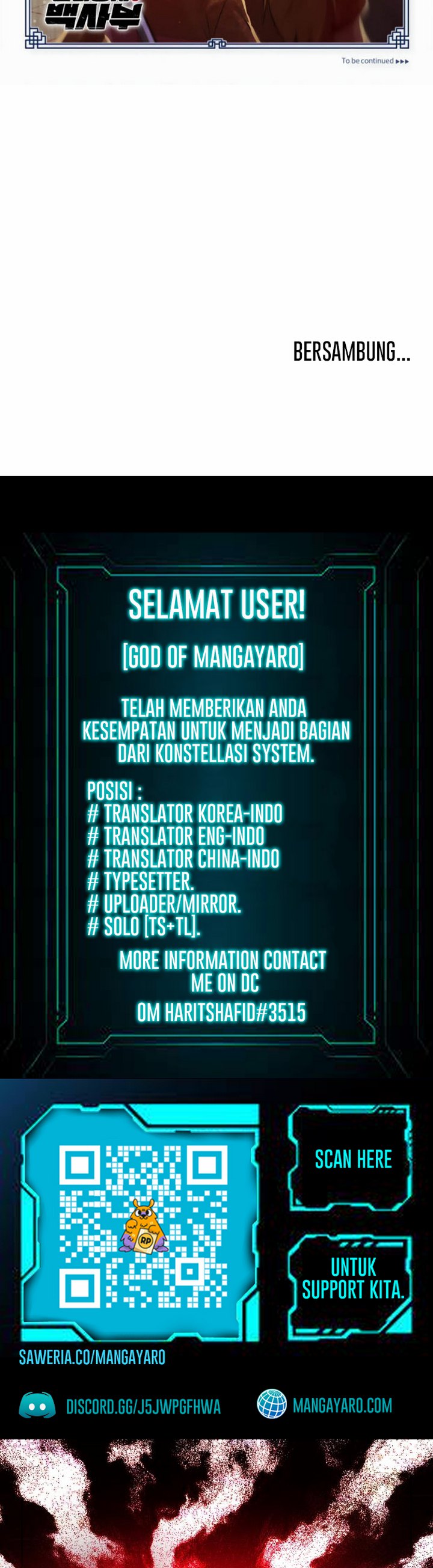 Baca Number One Star Instructor Master Baek (One Hit Teacher, Master Baek) Chapter 13.2 Bahasa Indonesia page 72