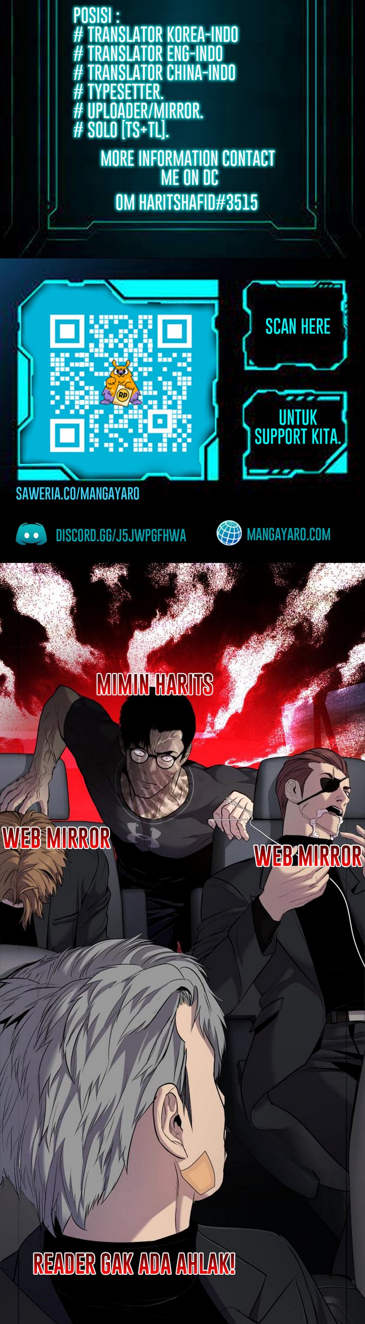 Baca Number One Star Instructor Master Baek (One Hit Teacher, Master Baek) Chapter 17.2 Bahasa Indonesia page 76