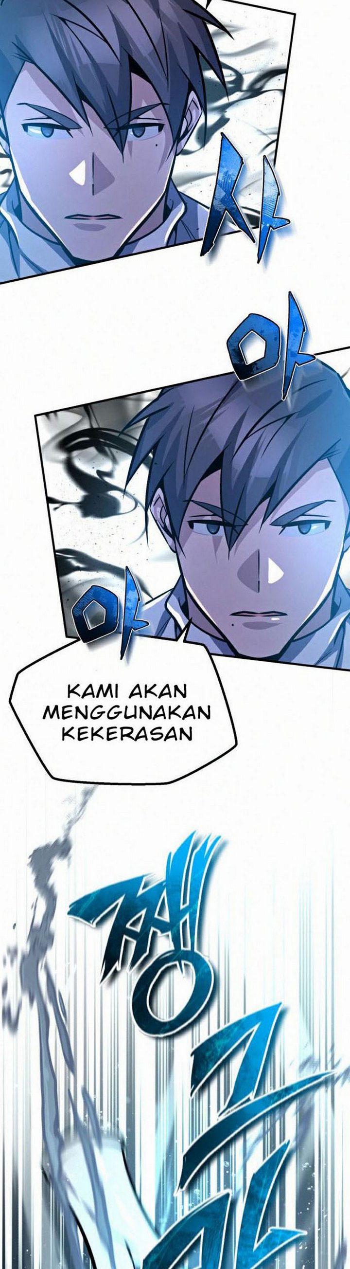 Baca Number One Star Instructor Master Baek (One Hit Teacher, Master Baek) Chapter 18.2 Bahasa Indonesia page 58