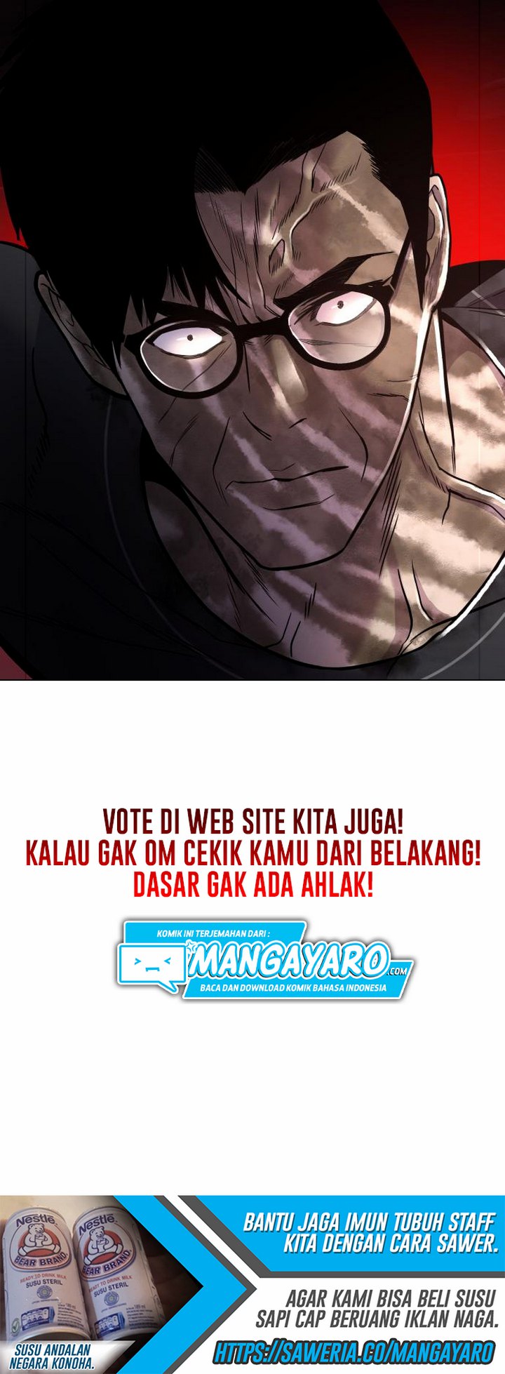 Baca Number One Star Instructor Master Baek (One Hit Teacher, Master Baek) Chapter 18.2 Bahasa Indonesia page 70