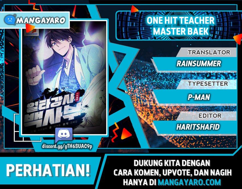 Baca Number One Star Instructor Master Baek (One Hit Teacher, Master Baek) Chapter 19.2 Bahasa Indonesia page 6