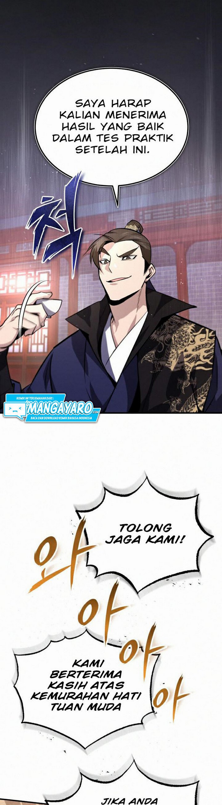 Baca Number One Star Instructor Master Baek (One Hit Teacher, Master Baek) Chapter 19.2 Bahasa Indonesia page 36