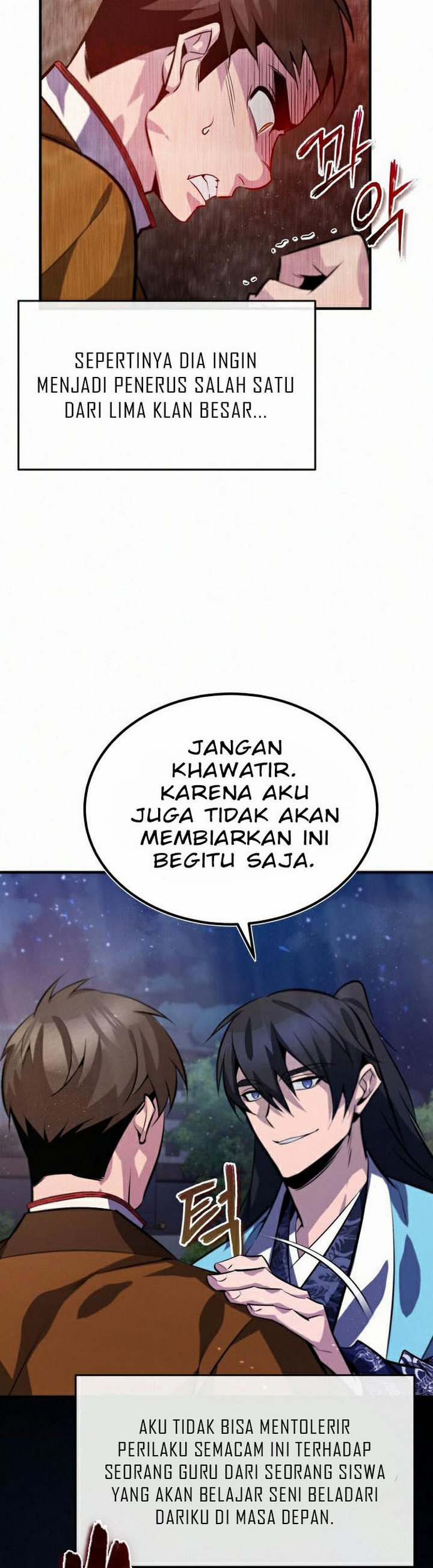 Baca Number One Star Instructor Master Baek (One Hit Teacher, Master Baek) Chapter 19.2 Bahasa Indonesia page 54