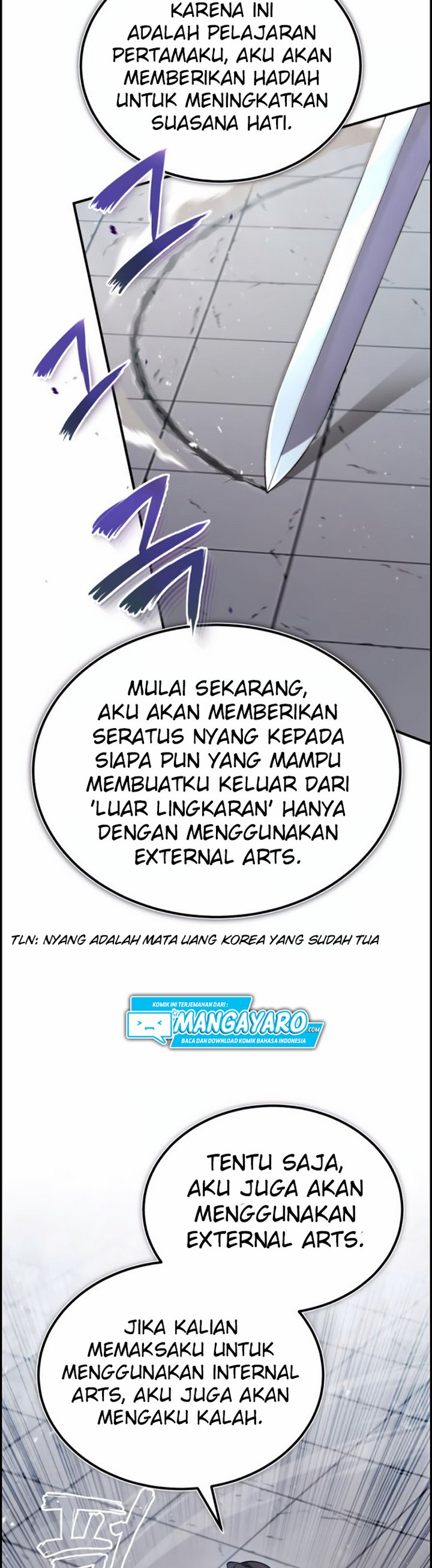 Baca Number One Star Instructor Master Baek (One Hit Teacher, Master Baek) Chapter 24.2 Bahasa Indonesia page 50