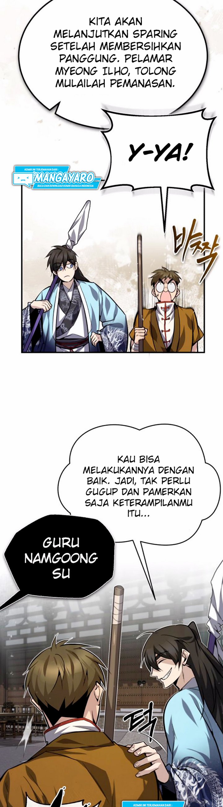Baca Number One Star Instructor Master Baek (One Hit Teacher, Master Baek) Chapter 27.1 Bahasa Indonesia page 36
