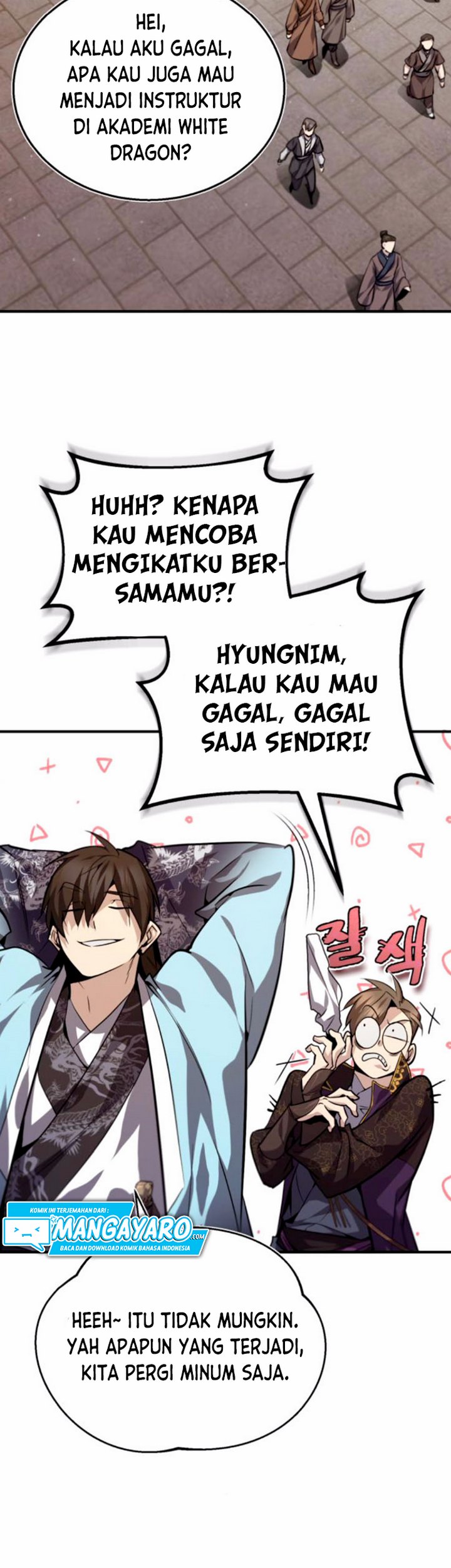 Baca Number One Star Instructor Master Baek (One Hit Teacher, Master Baek) Chapter 29.2 Bahasa Indonesia page 46