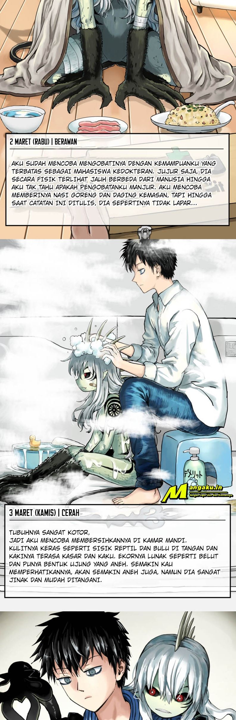 Baca Observation Diary On A Creature I Picked Up - Chapter 1 halaman 2