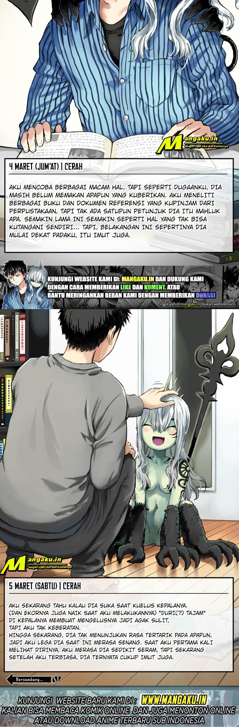 Baca Observation Diary On A Creature I Picked Up - Chapter 1 halaman 3