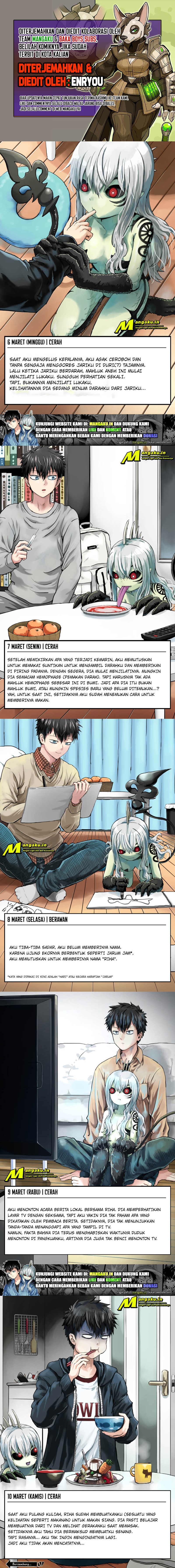 Baca Observation Diary On A Creature I Picked Up - Chapter 6 halaman 1