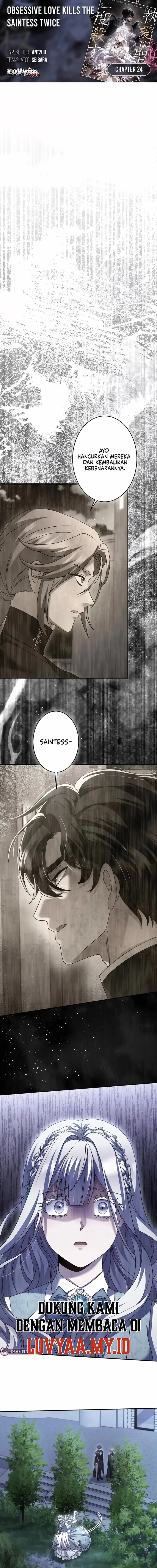 Baca Obsessive Love Kills the Saintess Twice - Chapter 24 halaman 1