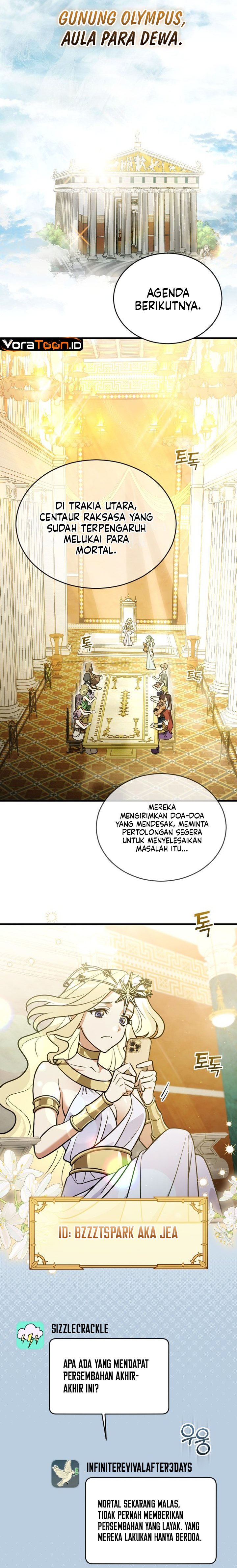 Baca Offering Kimchi Cup Noodles to the Gods’ Group Chat Chapter 1 Bahasa Indonesia page 58