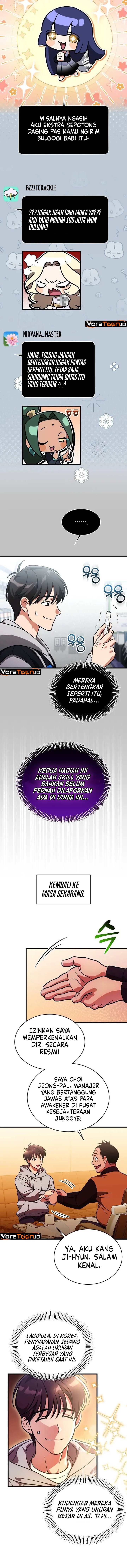 Baca Offering Kimchi Cup Noodles to the Gods’ Group Chat Chapter 2 Bahasa Indonesia page 30