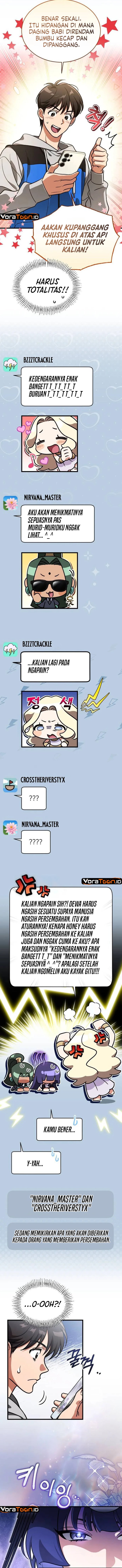 Baca Offering Kimchi Cup Noodles to the Gods’ Group Chat Chapter 2 Bahasa Indonesia page 12