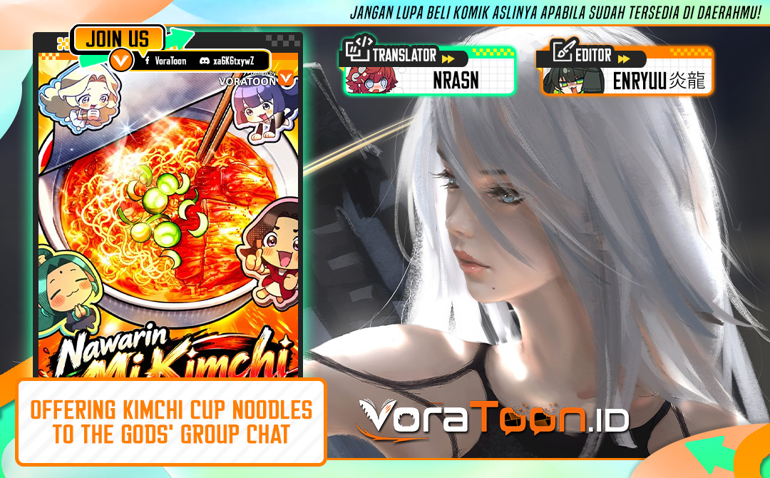 Baca Offering Kimchi Cup Noodles to the Gods’ Group Chat Chapter 3 Bahasa Indonesia page 6