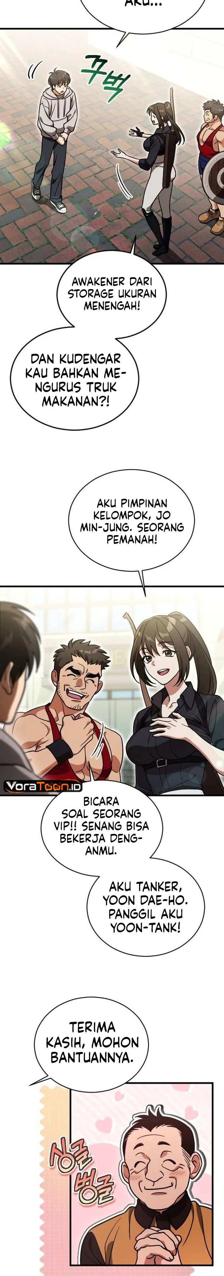 Baca Offering Kimchi Cup Noodles to the Gods’ Group Chat Chapter 3 Bahasa Indonesia page 30