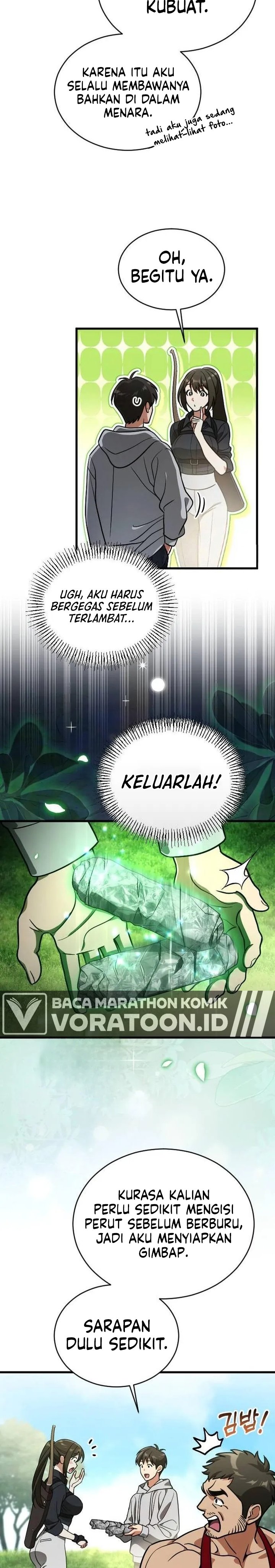 Baca Offering Kimchi Cup Noodles to the Gods’ Group Chat Chapter 3 Bahasa Indonesia page 54