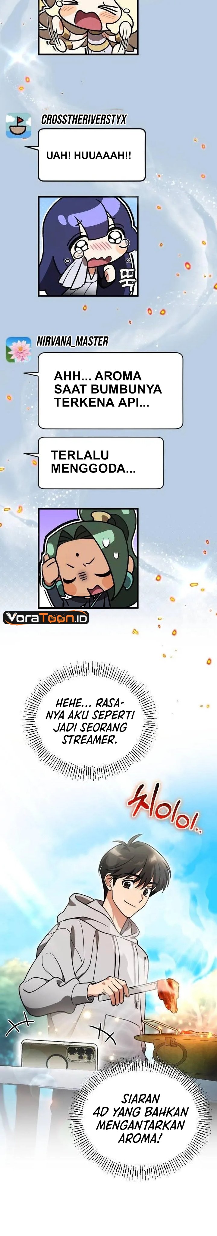 Baca Offering Kimchi Cup Noodles to the Gods’ Group Chat Chapter 3 Bahasa Indonesia page 76
