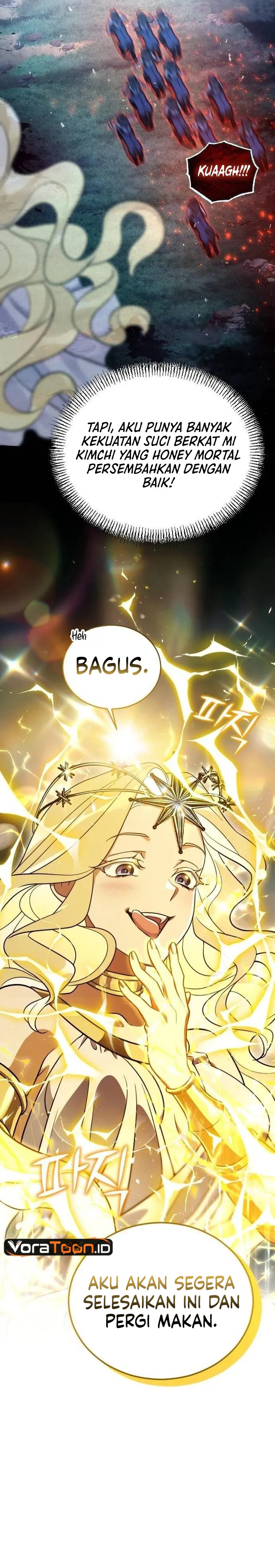 Baca Offering Kimchi Cup Noodles to the Gods’ Group Chat Chapter 3 Bahasa Indonesia page 92