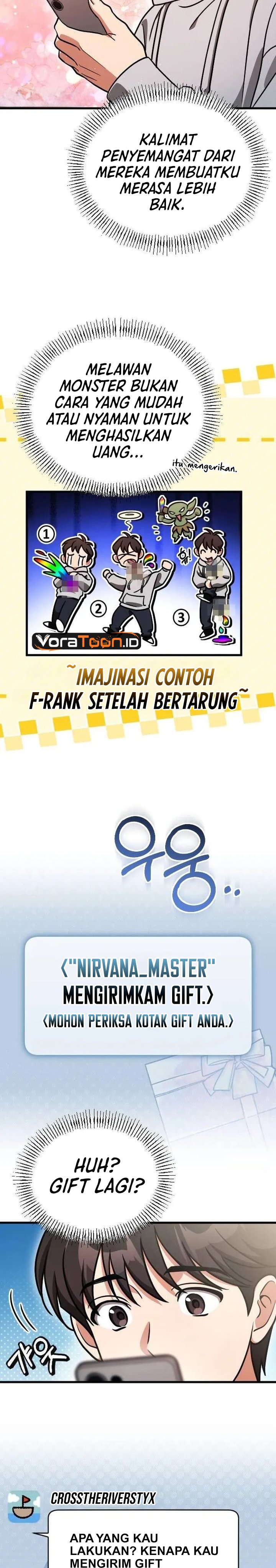 Baca Offering Kimchi Cup Noodles to the Gods’ Group Chat Chapter 3 Bahasa Indonesia page 18