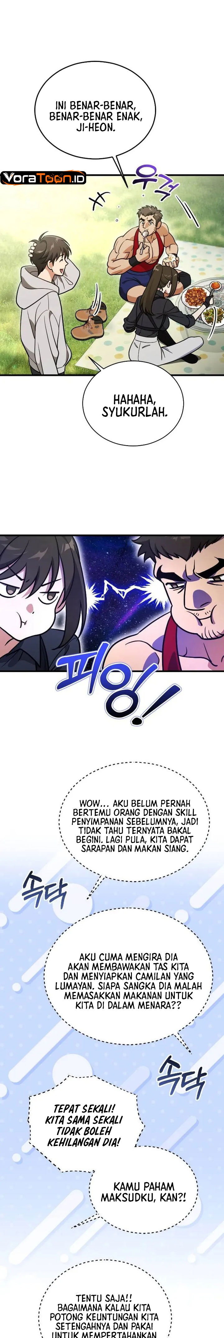 Baca Offering Kimchi Cup Noodles to the Gods’ Group Chat Chapter 4 Bahasa Indonesia page 50