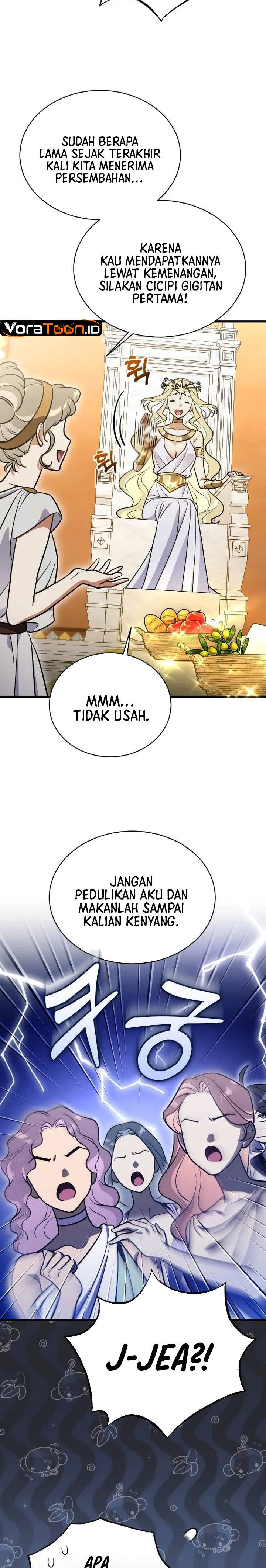 Baca Offering Kimchi Cup Noodles to the Gods’ Group Chat Chapter 4 Bahasa Indonesia page 60