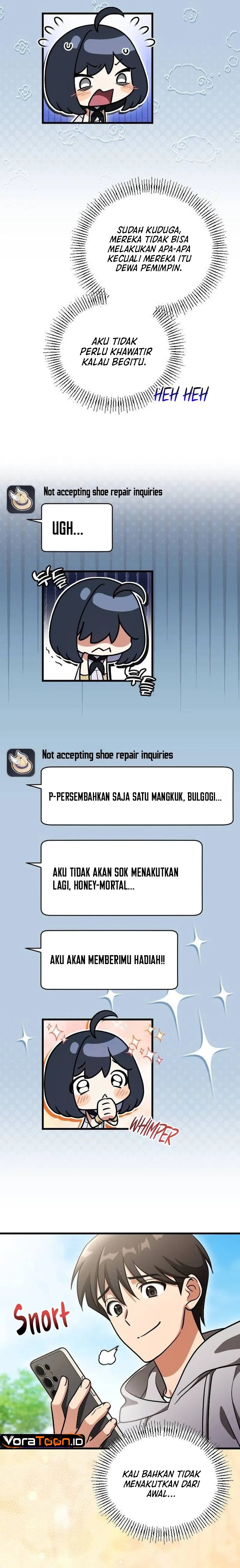 Baca Offering Kimchi Cup Noodles to the Gods’ Group Chat Chapter 5 Bahasa Indonesia page 40