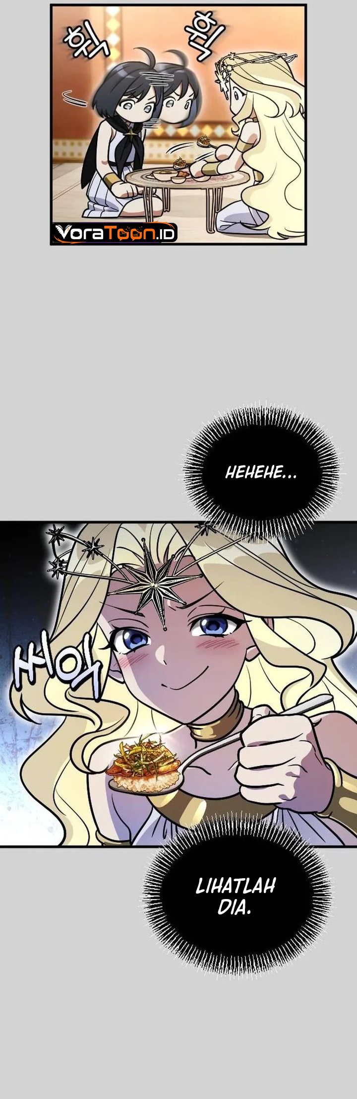 Baca Offering Kimchi Cup Noodles to the Gods’ Group Chat Chapter 5 Bahasa Indonesia page 18