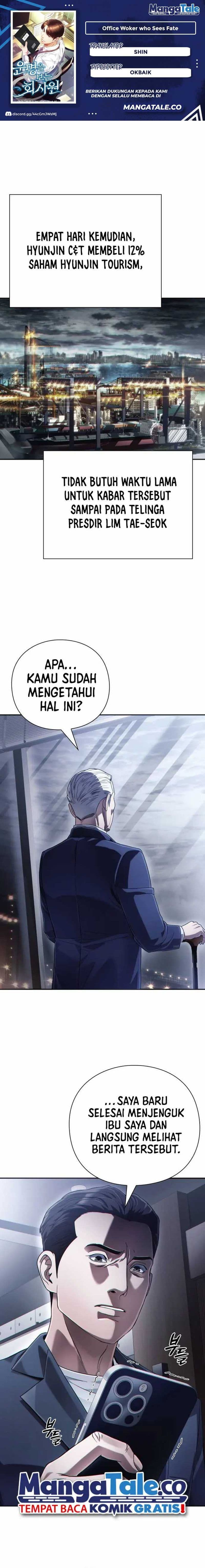 Baca Office Worker Who Sees Fate - Chapter 54 halaman 1