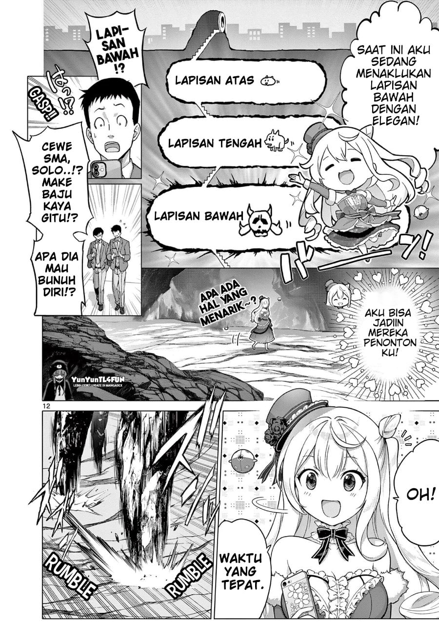Baca Ojousama-kei Teihen Dungeon Haishinsha, Meiwaku-kei o Bokottara Bazutte Densetsu ni Nattemasu wa!? - Chapter 1 halaman 11