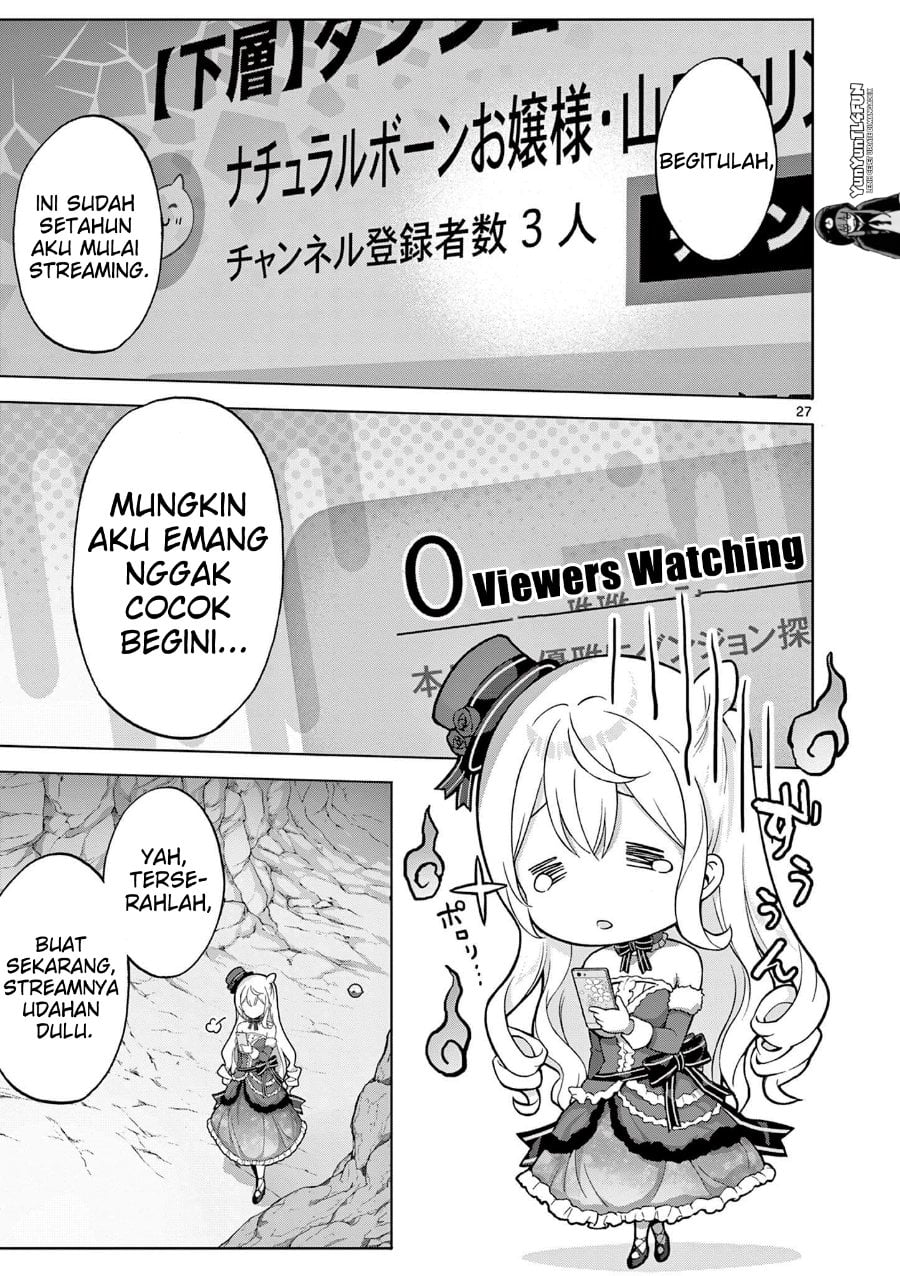 Baca Ojousama-kei Teihen Dungeon Haishinsha, Meiwaku-kei o Bokottara Bazutte Densetsu ni Nattemasu wa!? - Chapter 1 halaman 25