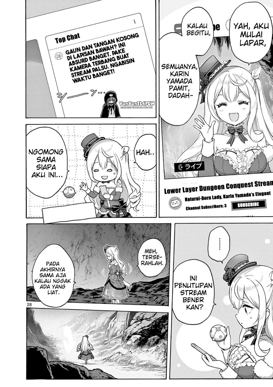 Baca Ojousama-kei Teihen Dungeon Haishinsha, Meiwaku-kei o Bokottara Bazutte Densetsu ni Nattemasu wa!? - Chapter 1 halaman 26