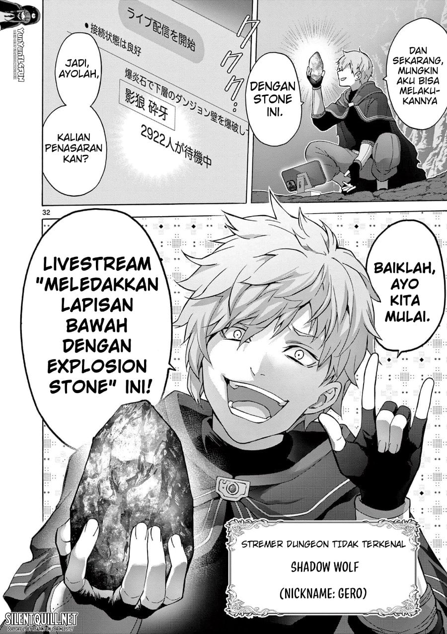 Baca Ojousama-kei Teihen Dungeon Haishinsha, Meiwaku-kei o Bokottara Bazutte Densetsu ni Nattemasu wa!? - Chapter 1 halaman 30